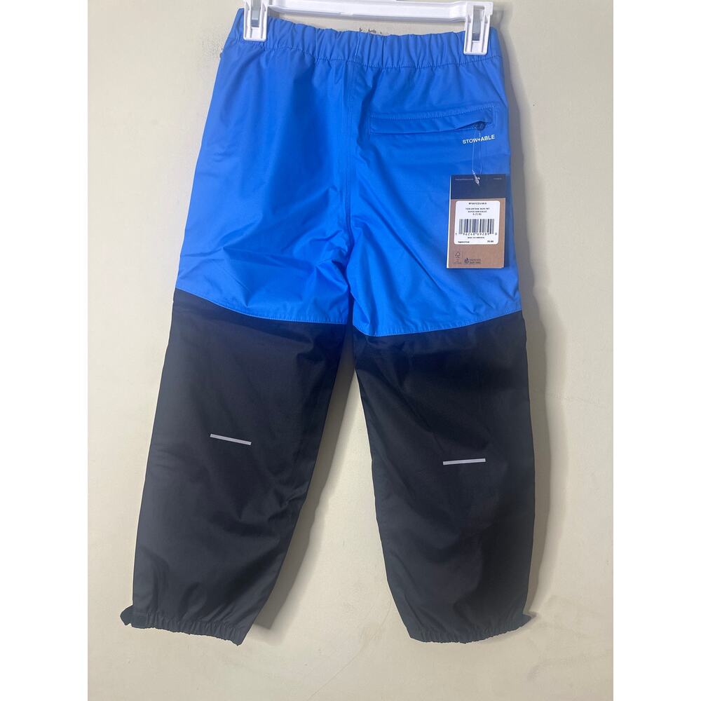 The North Face Teen Antora Rain Pant - Youth Super Sonic Blue Small k5 - Picture 3 of 5